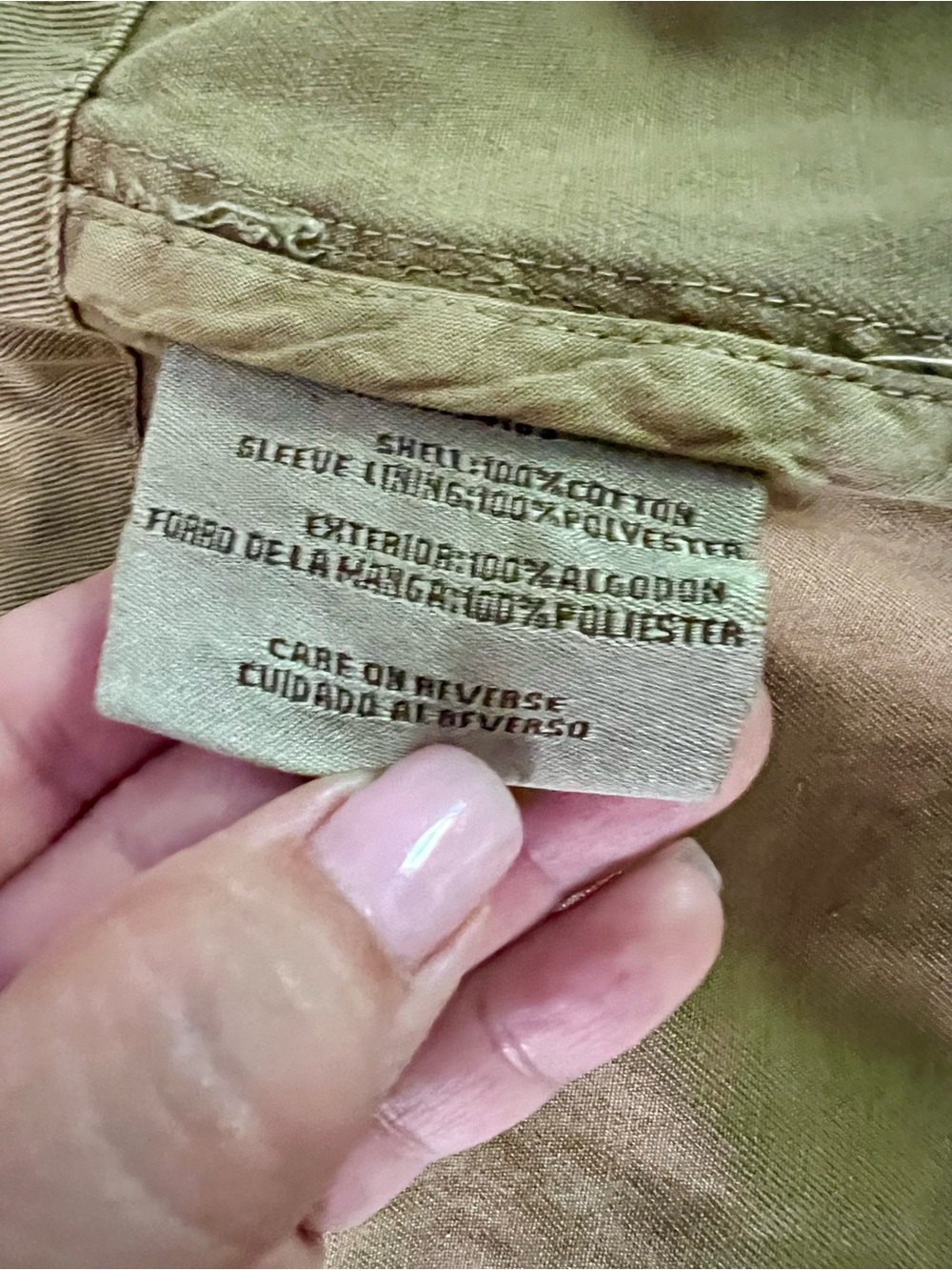 Levi’s Men’s Khaki Utility Field Jacket - Size L - Picture 14 of 14